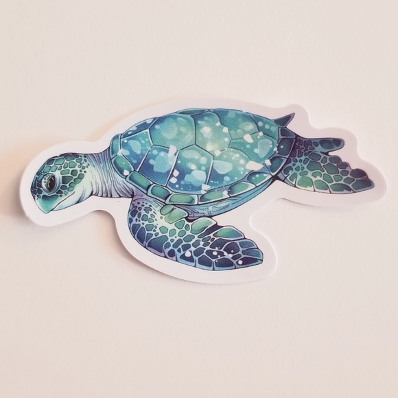 10/$10 Sea Turtle Sticker - Picture 1 of 1